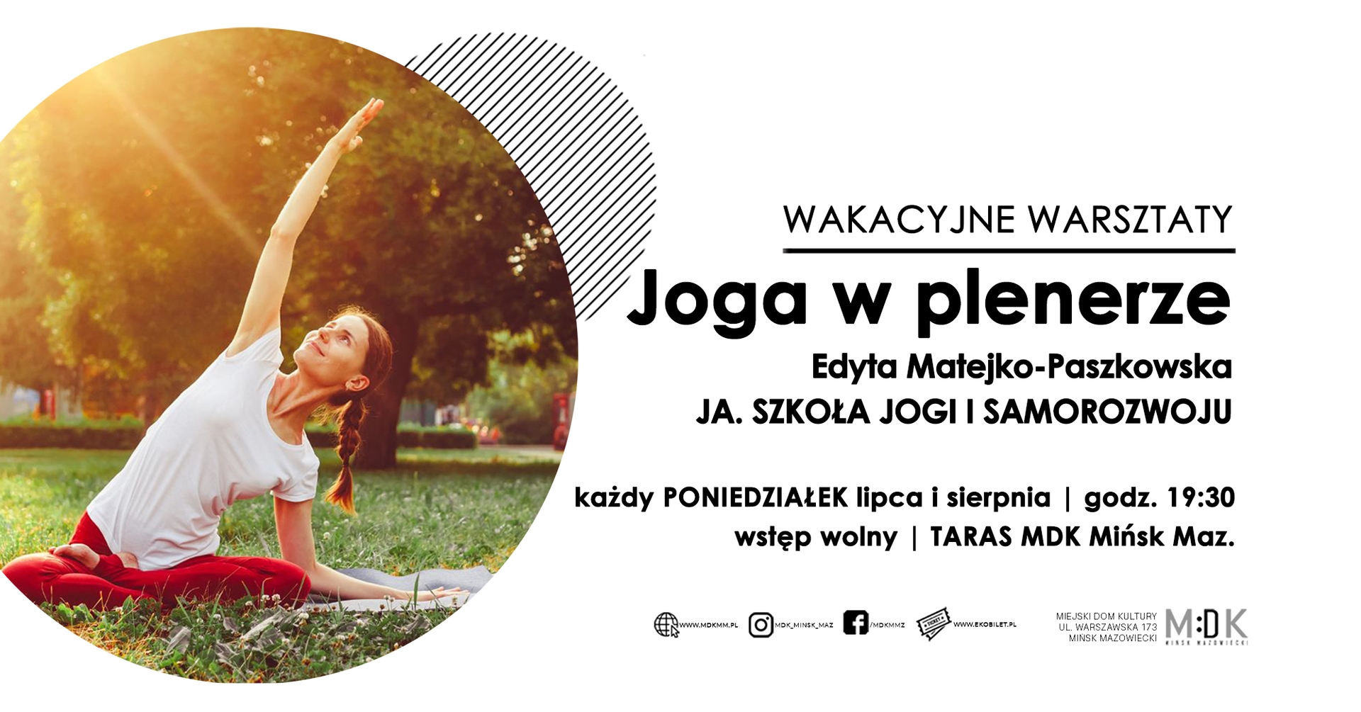 &bdquo;Joga w&nbsp;plenerze&rdquo; w&nbsp;MDK