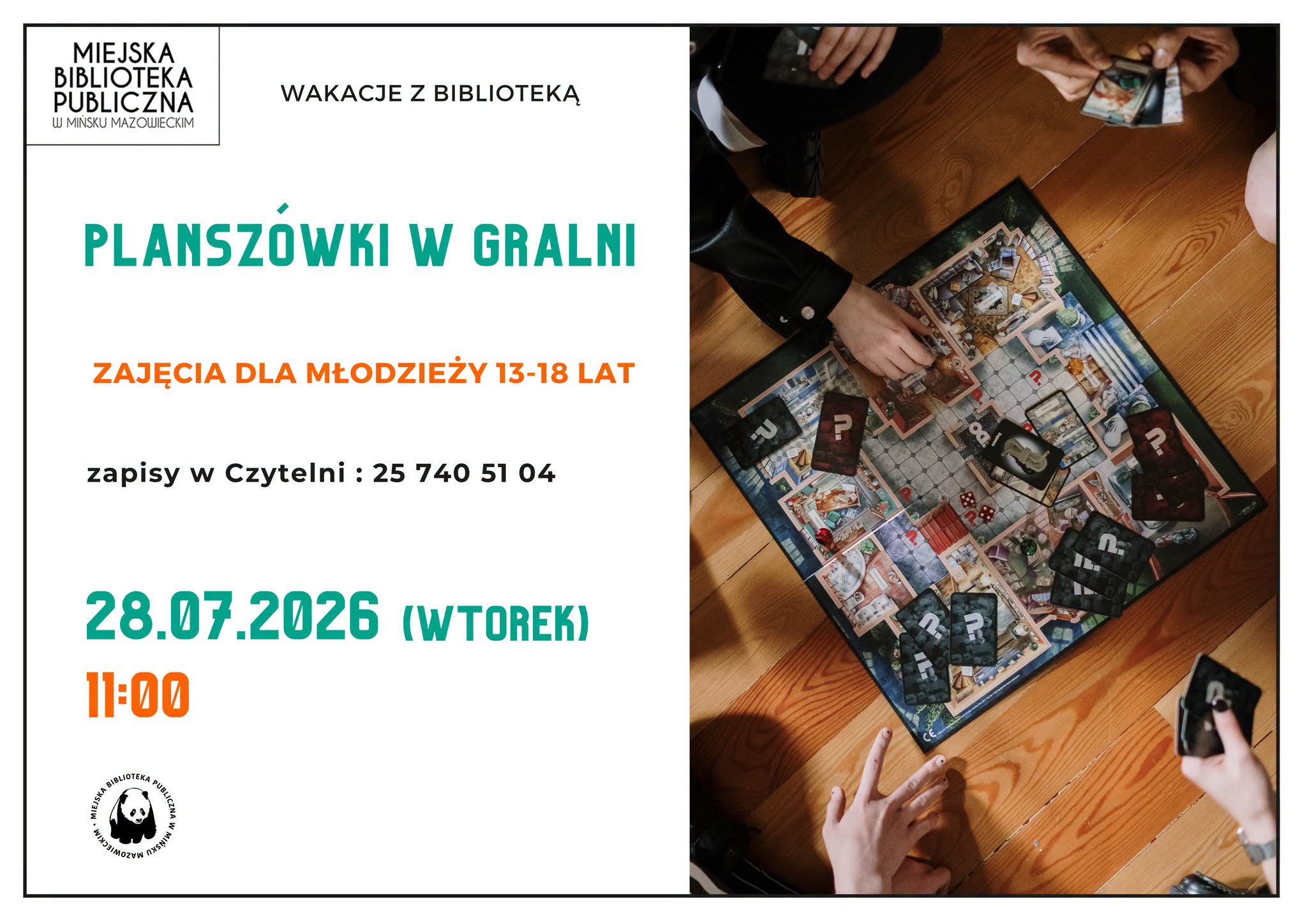 Wakacje z&nbsp;Biblioteką: Plansz&oacute;wki w&nbsp;Gralni