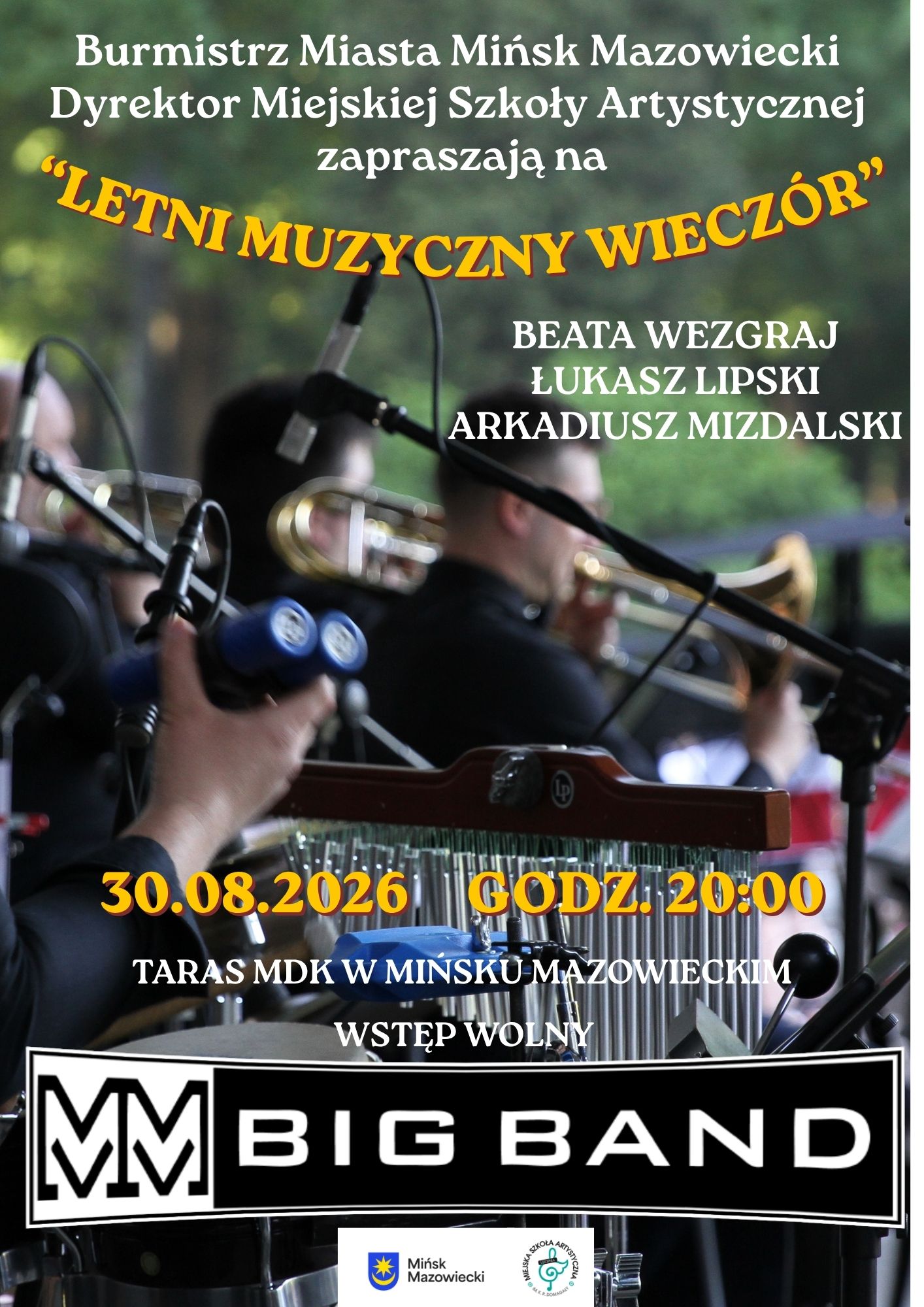 &bdquo;Letni Muzyczny Wiecz&oacute;r&rdquo; &ndash; koncert MM Big Band