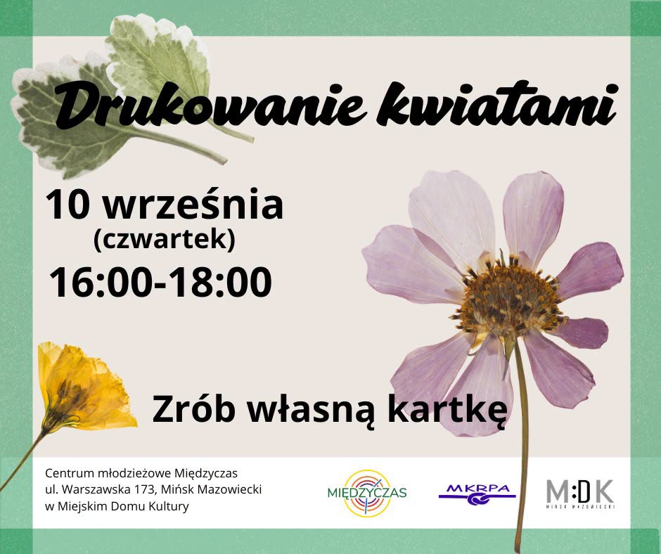 Drukowanie kwiatami w&nbsp;Międzyczasie