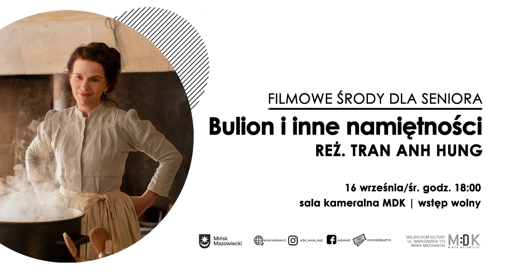 Filmowe środy dla seniora - Bulion i&nbsp;inne namiętności
