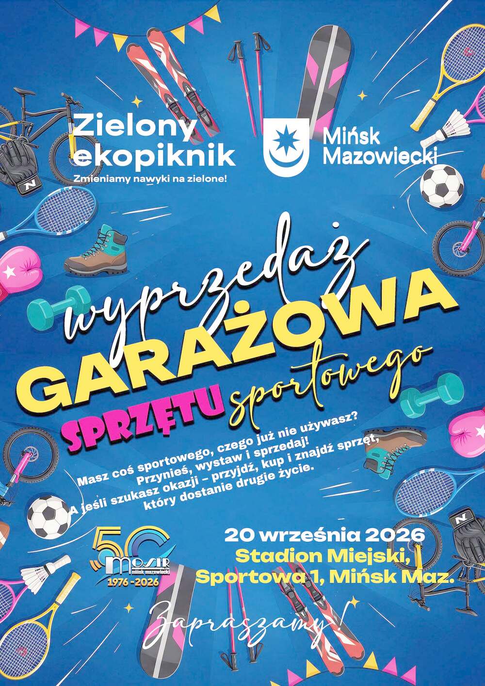 Garażowa Wyprzedaż Sprzętu Sportowego