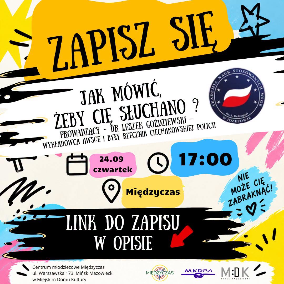 Warsztaty z&nbsp;autoprezentacji i&nbsp;wystąpień publicznych