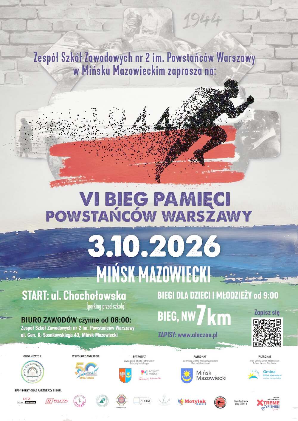 VI Bieg Pamięci Powstańc&oacute;w Warszawy
