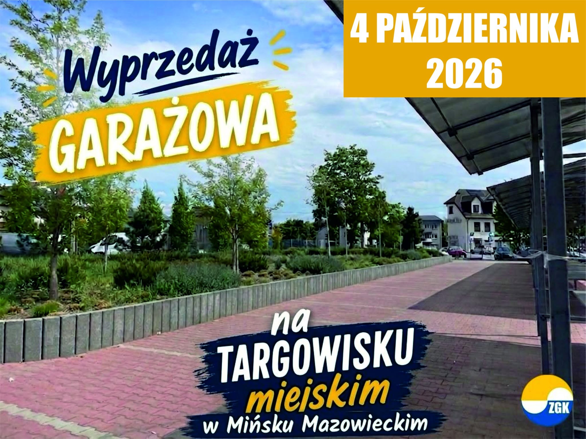 Wyprzedaż garażowa na targowisku miejskim
