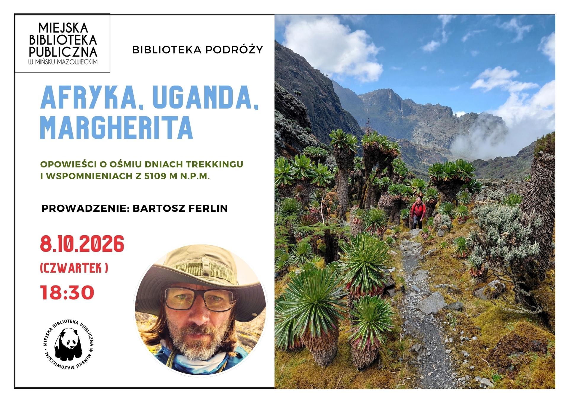 Biblioteka Podr&oacute;ży: Afryka, Uganda, Margherita