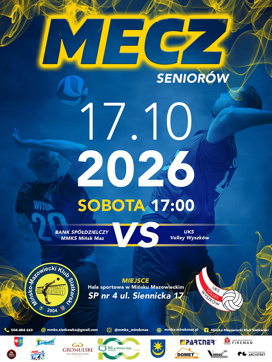 Mecz senior&oacute;w I&nbsp;Ligii Mazowieckiej