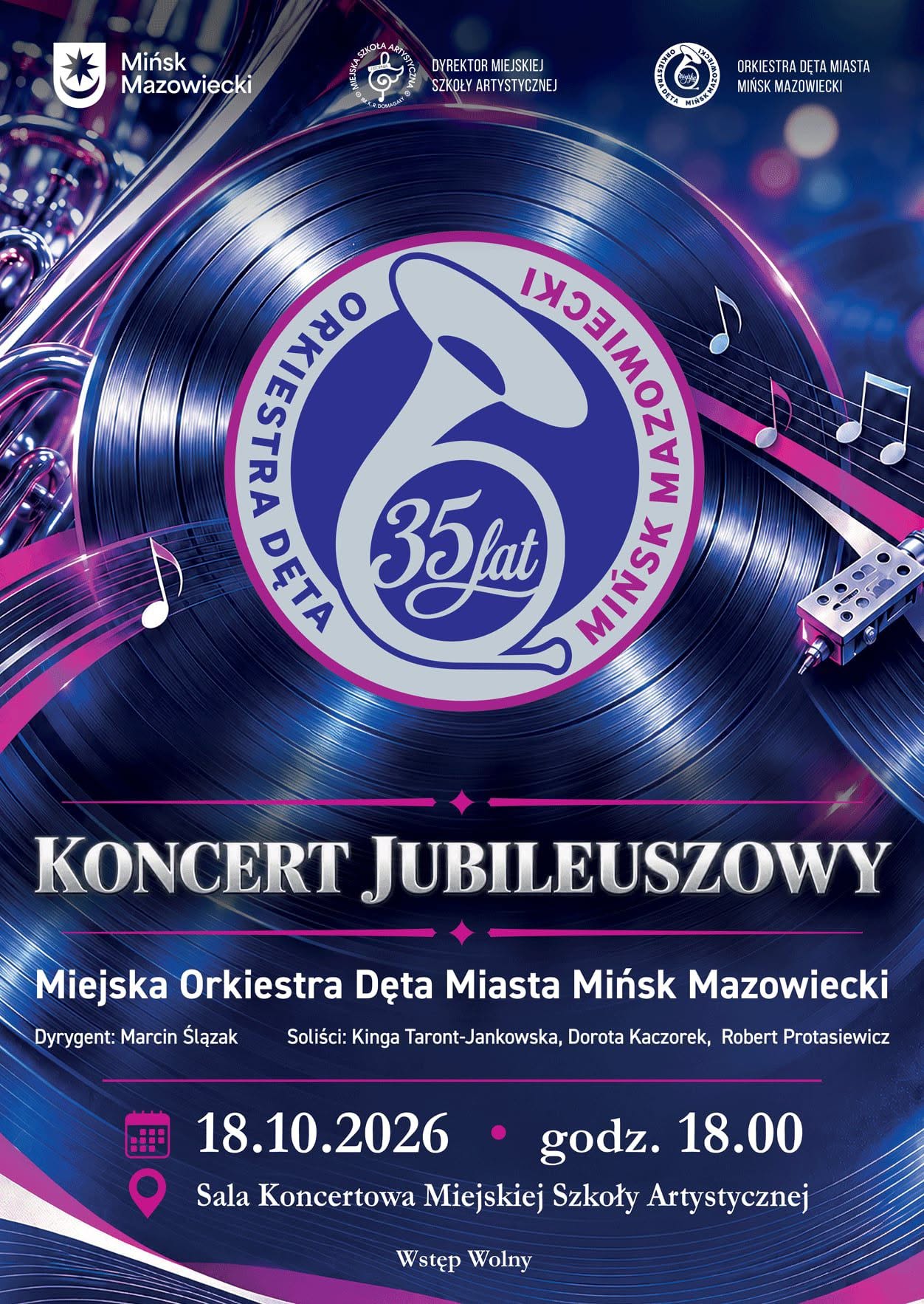 35 lat Miejskiej Orkiestry Dętej Miasta Mińsk Mazowiecki