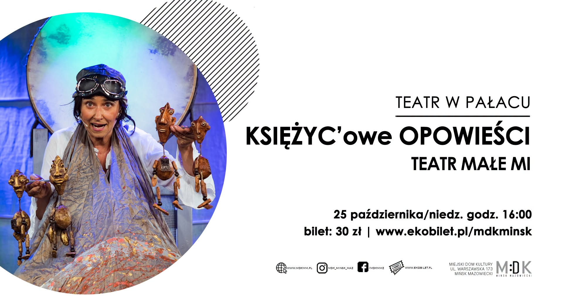 &bdquo;KSIĘŻYC&rsquo;owe OPOWIEŚCI&rdquo; teatr w&nbsp;MDK