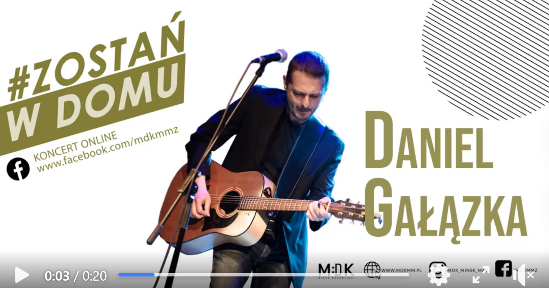 Daniel Gałązka - Wirtualny Koncerty Kameralny MDK
