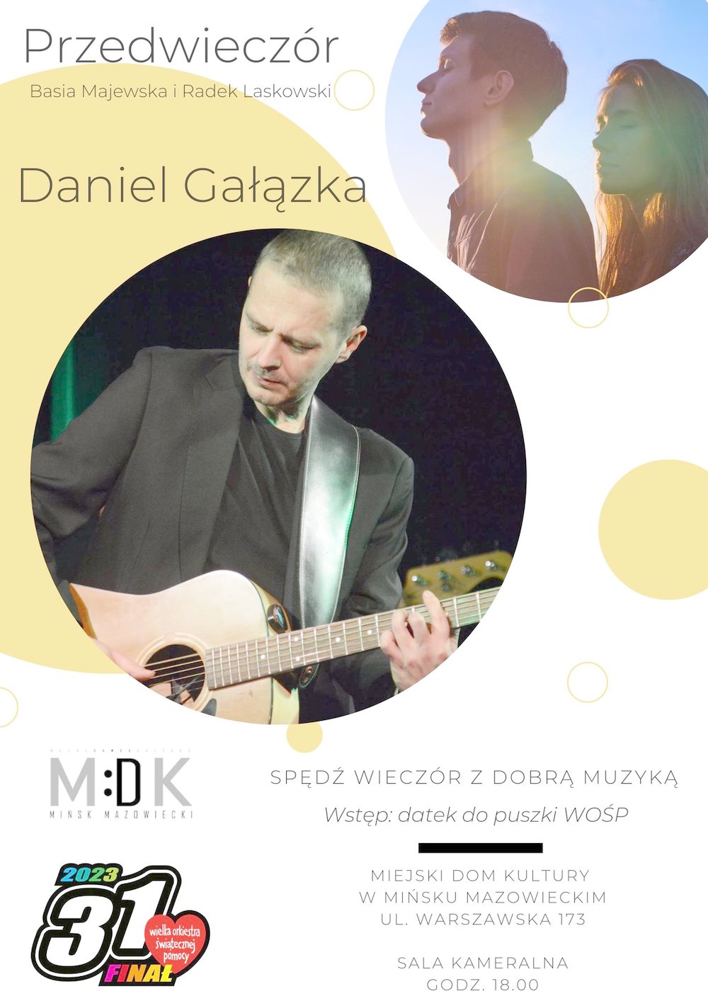 Koncert liryczny formacji Przedwieczór i Daniela Gałązki