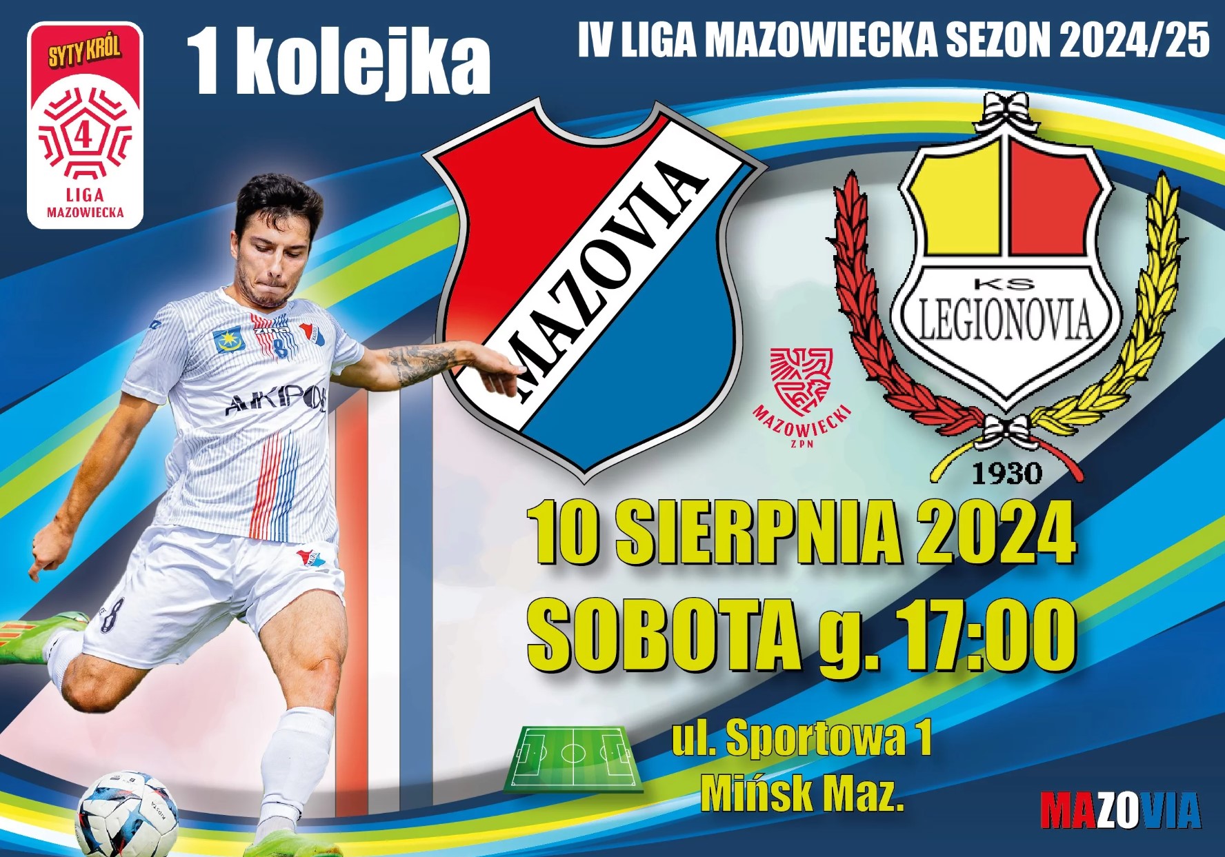 Mecz MKS Mazovia - Legionovia Legionowo