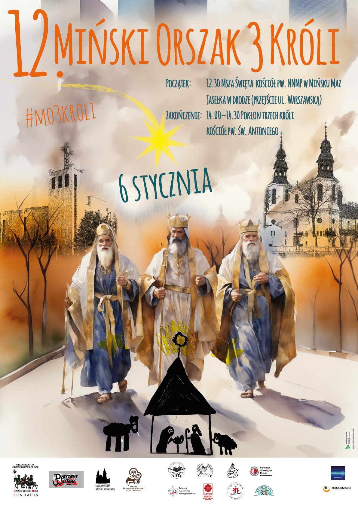 12. Miński Orszak Trzech Kr&oacute;li