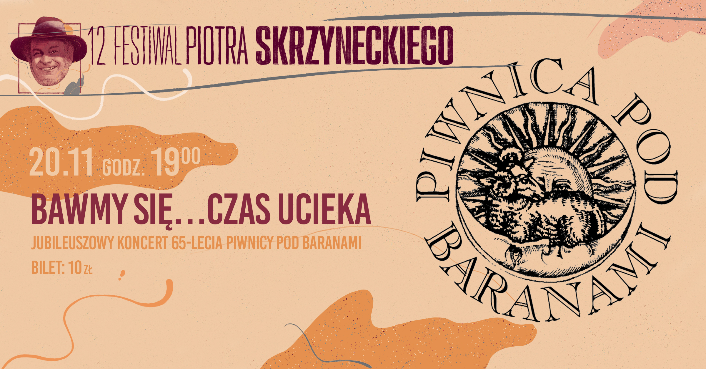 Piwnica Pod Baranami | koncert galowy | Festiwal Piotra Skrzyneckiego