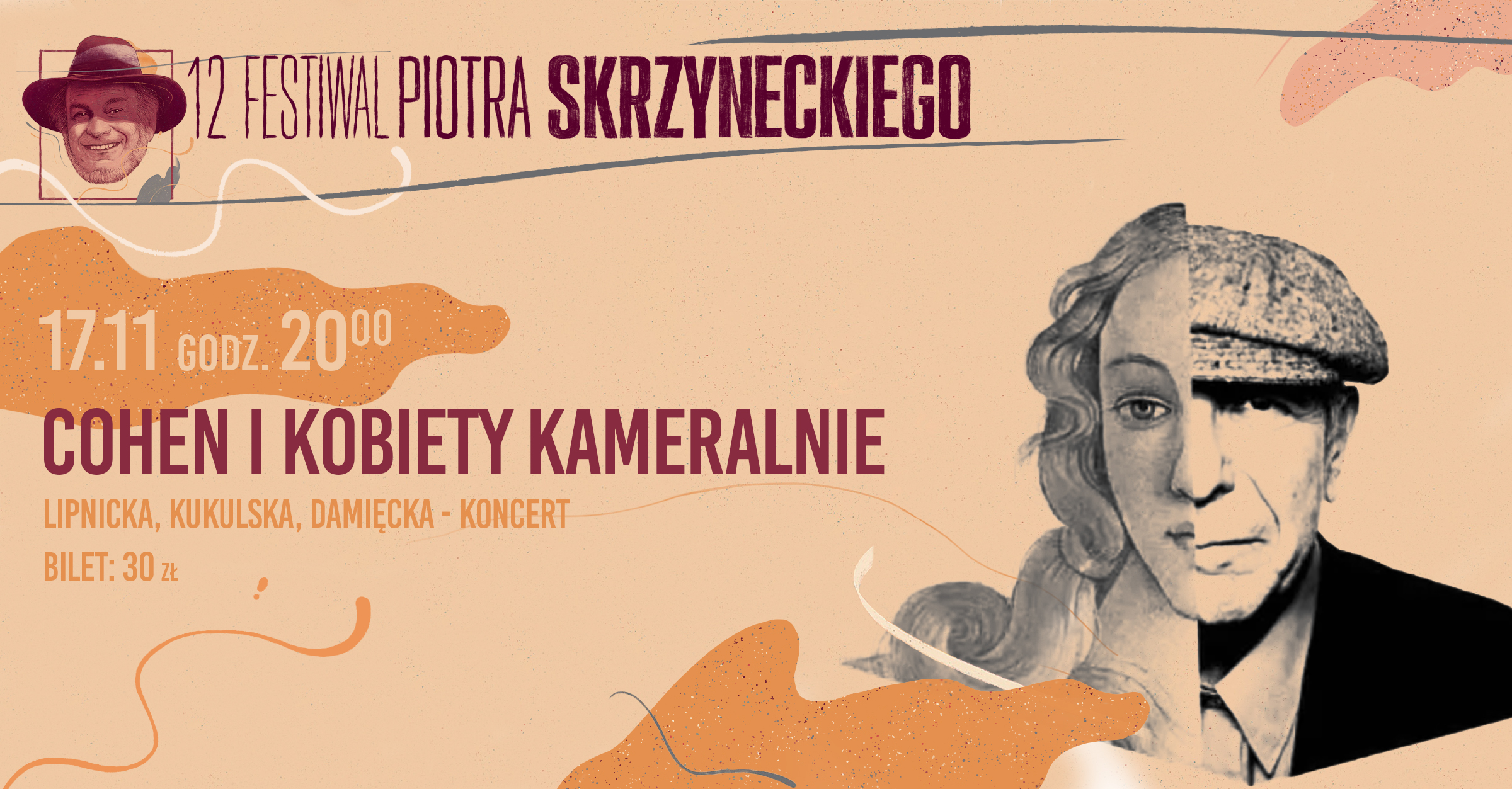 Cohen i Kobiety | Lipnicka, Kukulska, Damięcka | Festiwal Piotra Skrzyneckiego