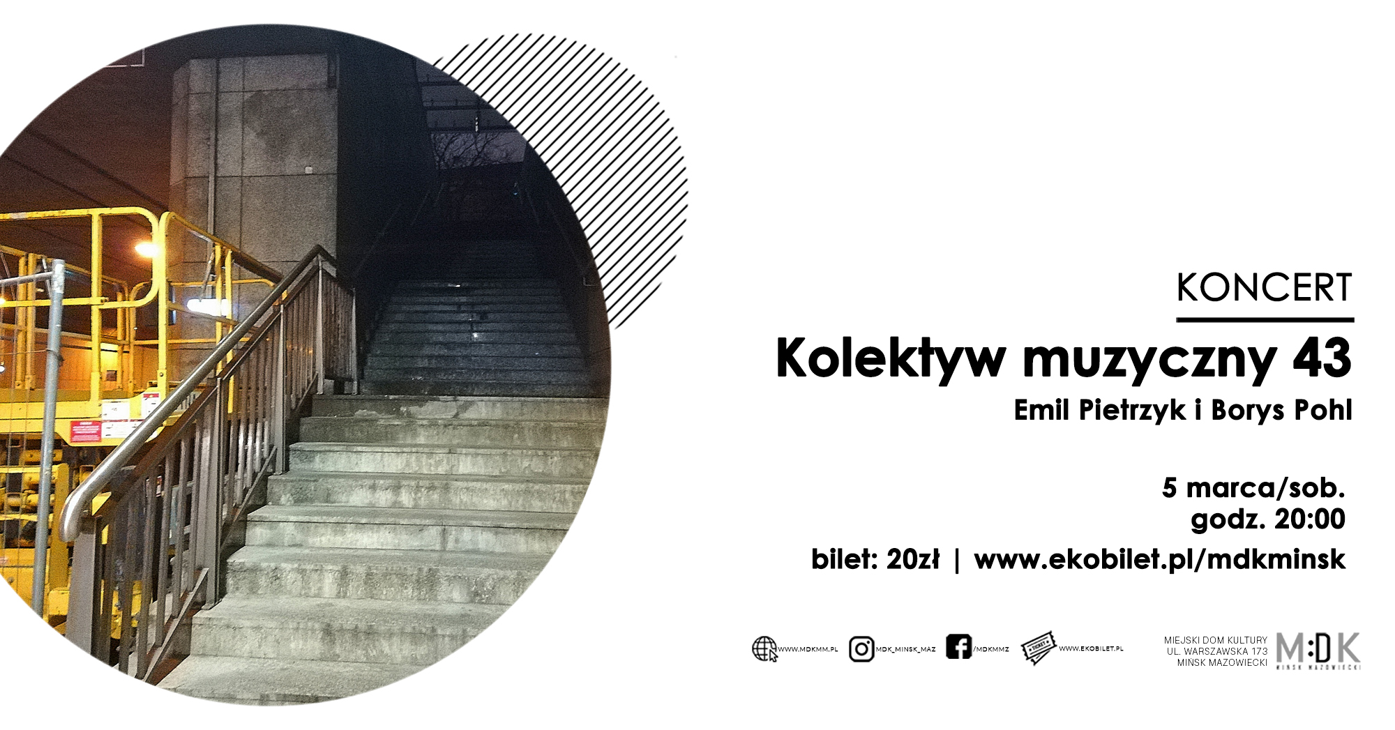 Kolektyw muzyczny 43 | KONCERT Emil Pietrzyk i Borys Pohl