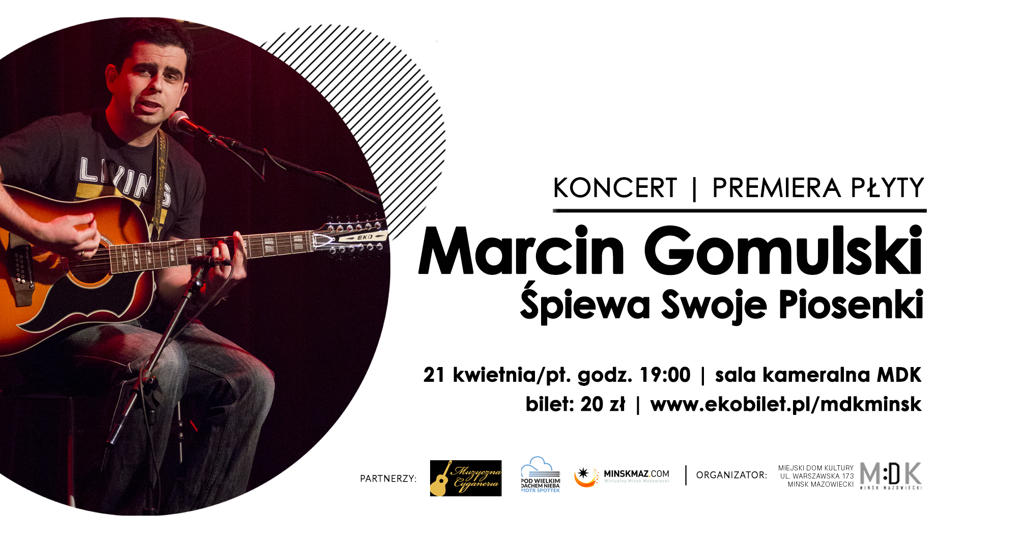 Marcin Gomulski Śpiewa Swoje Piosenki | KONCERT