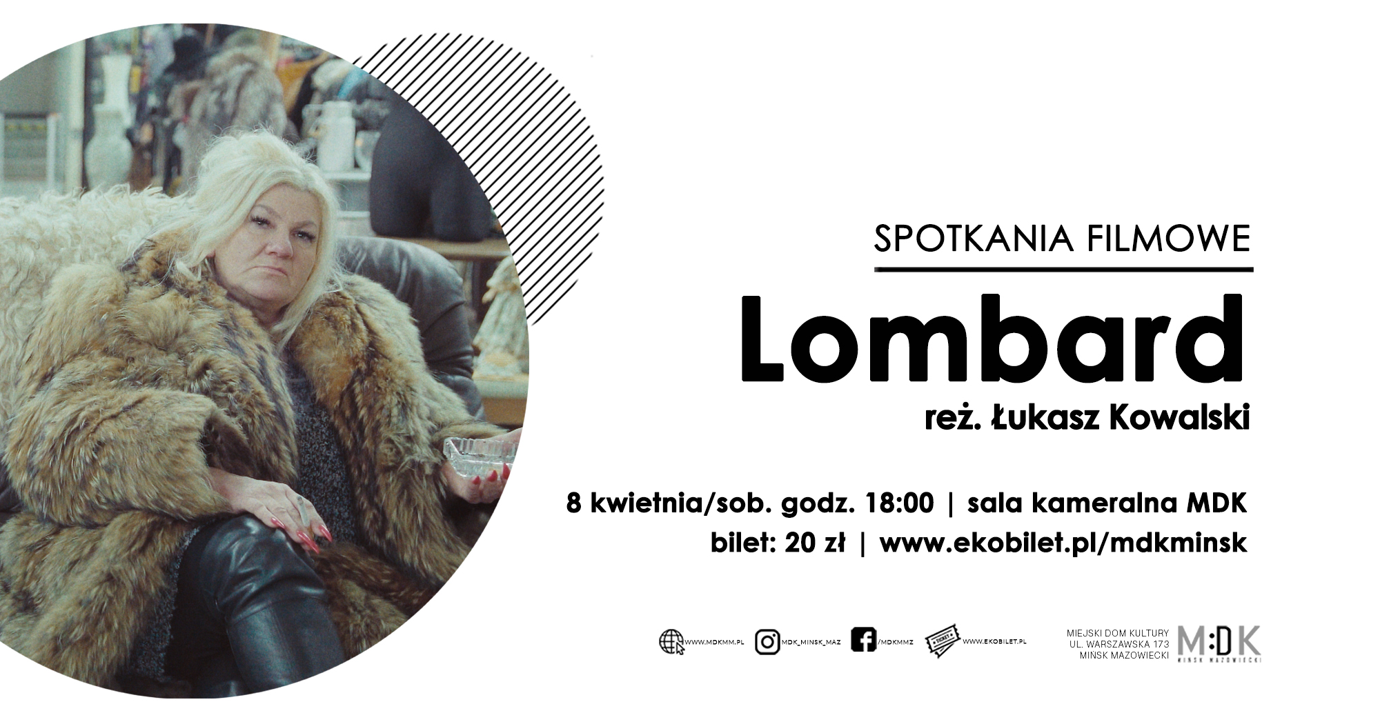 Lombard | Spotkania Filmowe w MDK Mińsk Mazowiecki