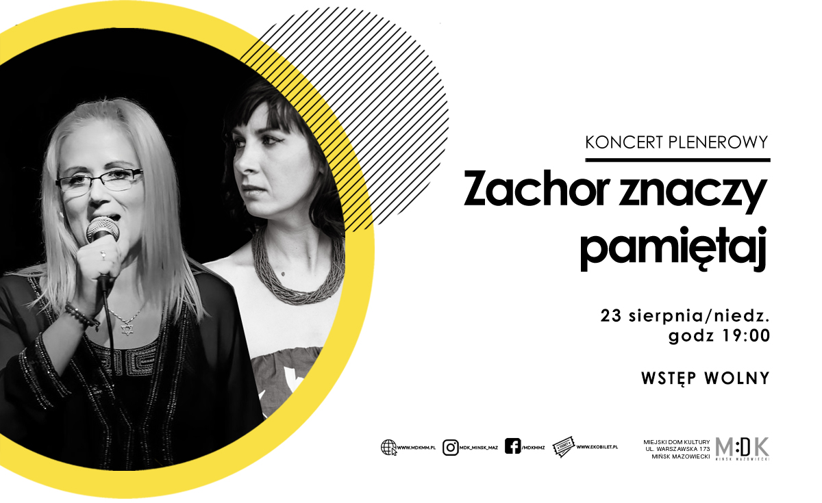 Zachor znaczy pamiętaj - koncert plenerowy