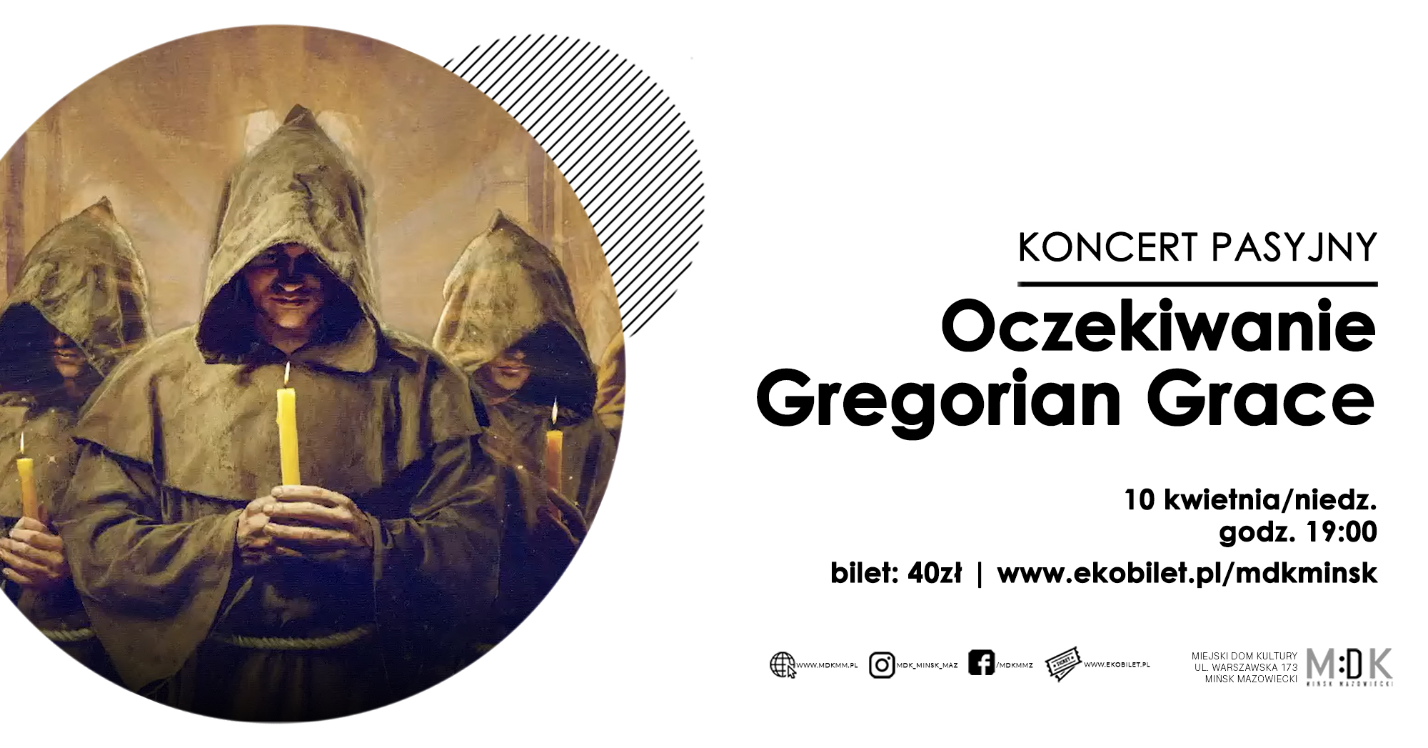 Gregorian Grace | koncert pasyjny w MDK