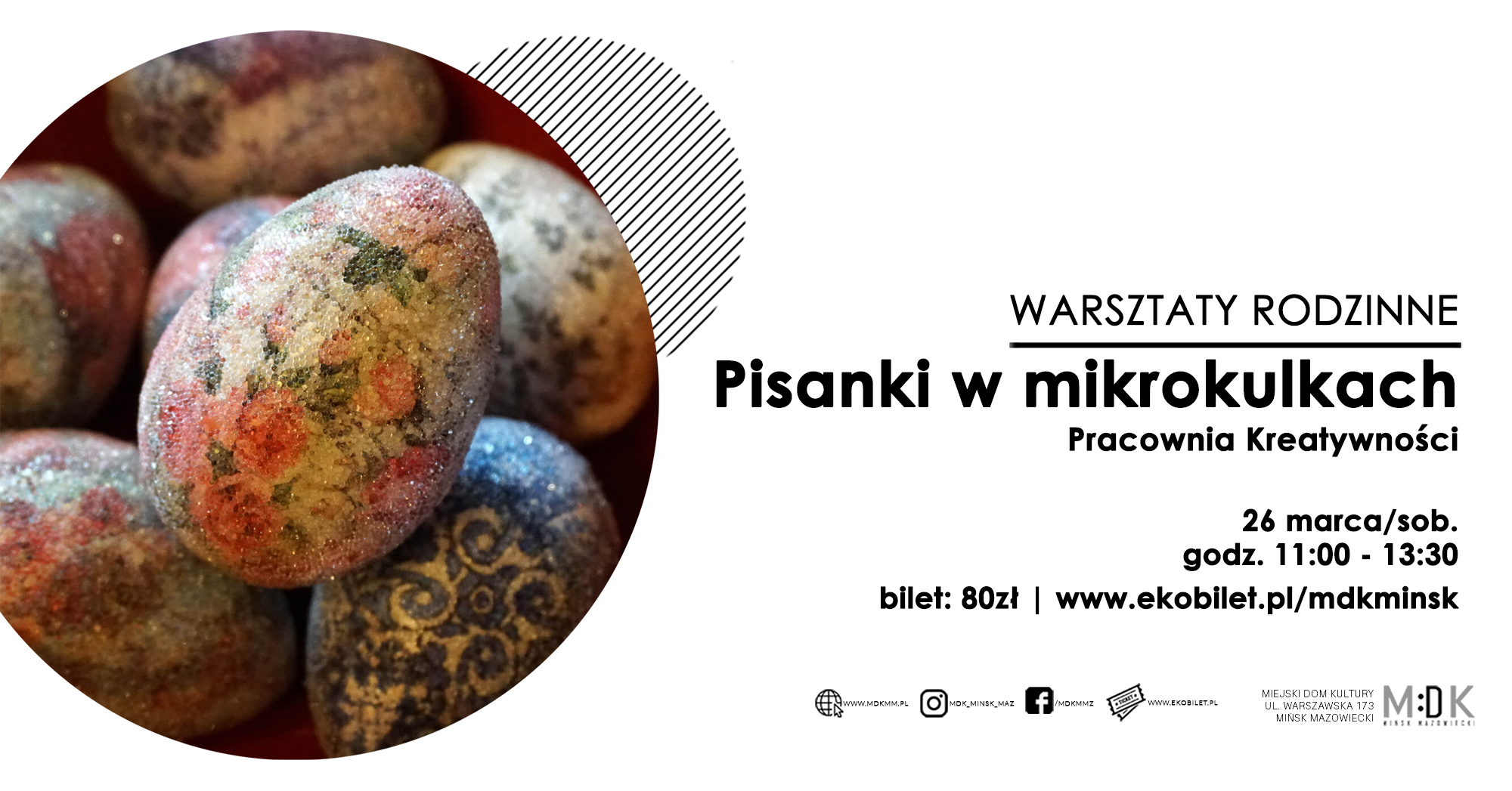 Pisanki w mikrokulkach | warsztaty rodzinne