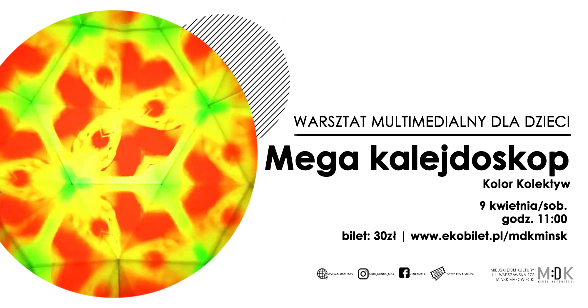 Mega kalejdoskop | warsztat multimedialny dla dzieci
