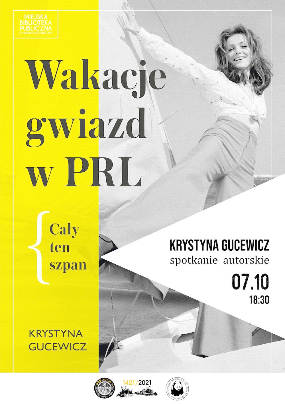 Spotkanie autorskie z Krystyną Gucewicz