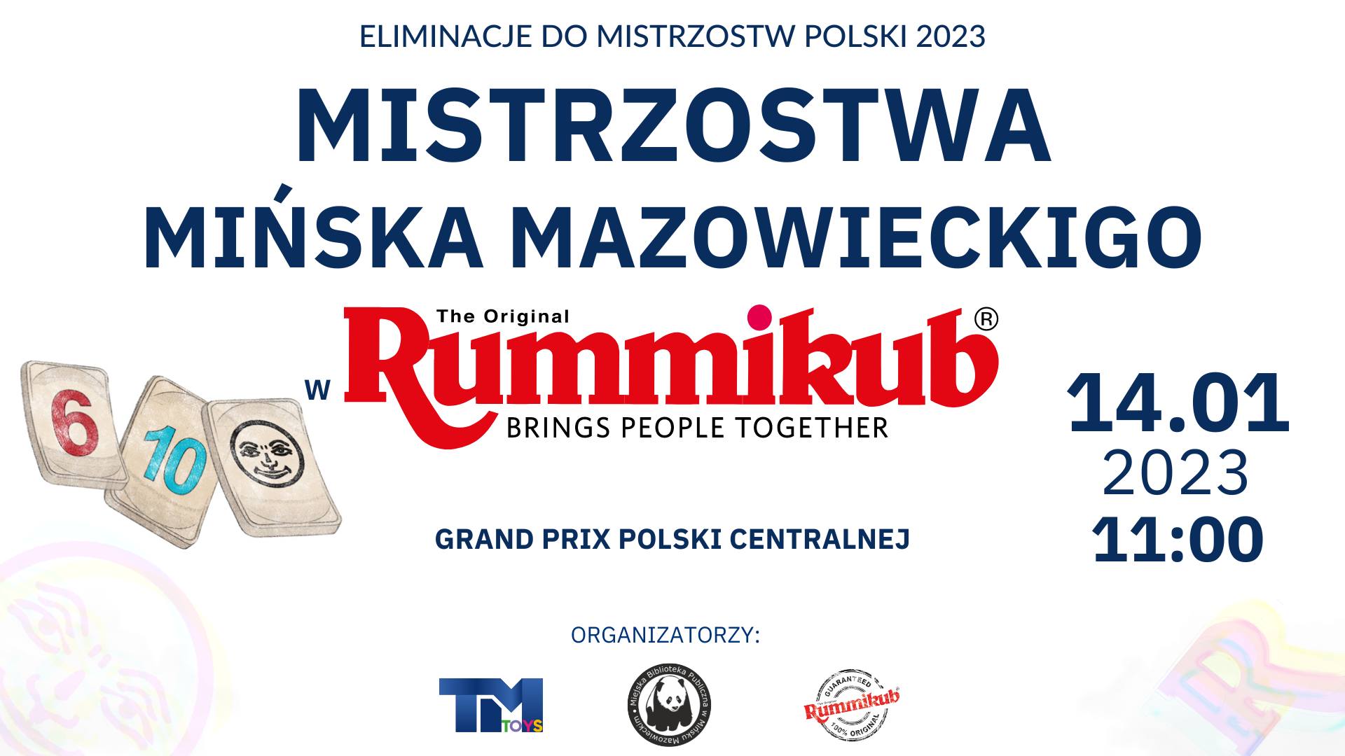 Mistrzostwa Mińska Mazowieckiego w grze Rummikub