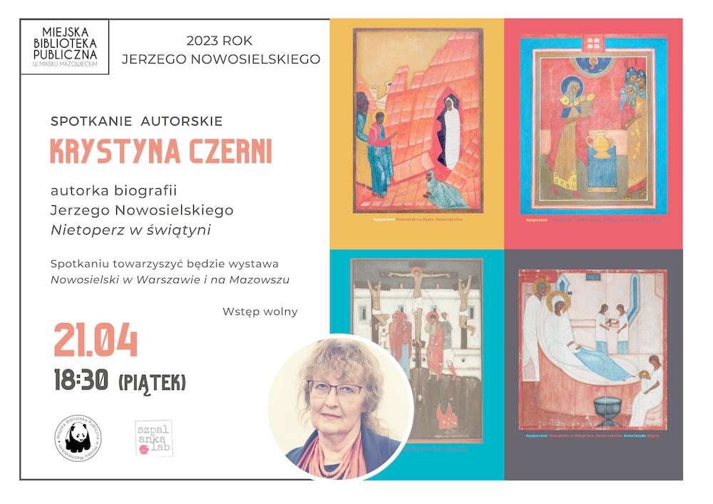 Spotkanie autorskie z Krystyną Czerni