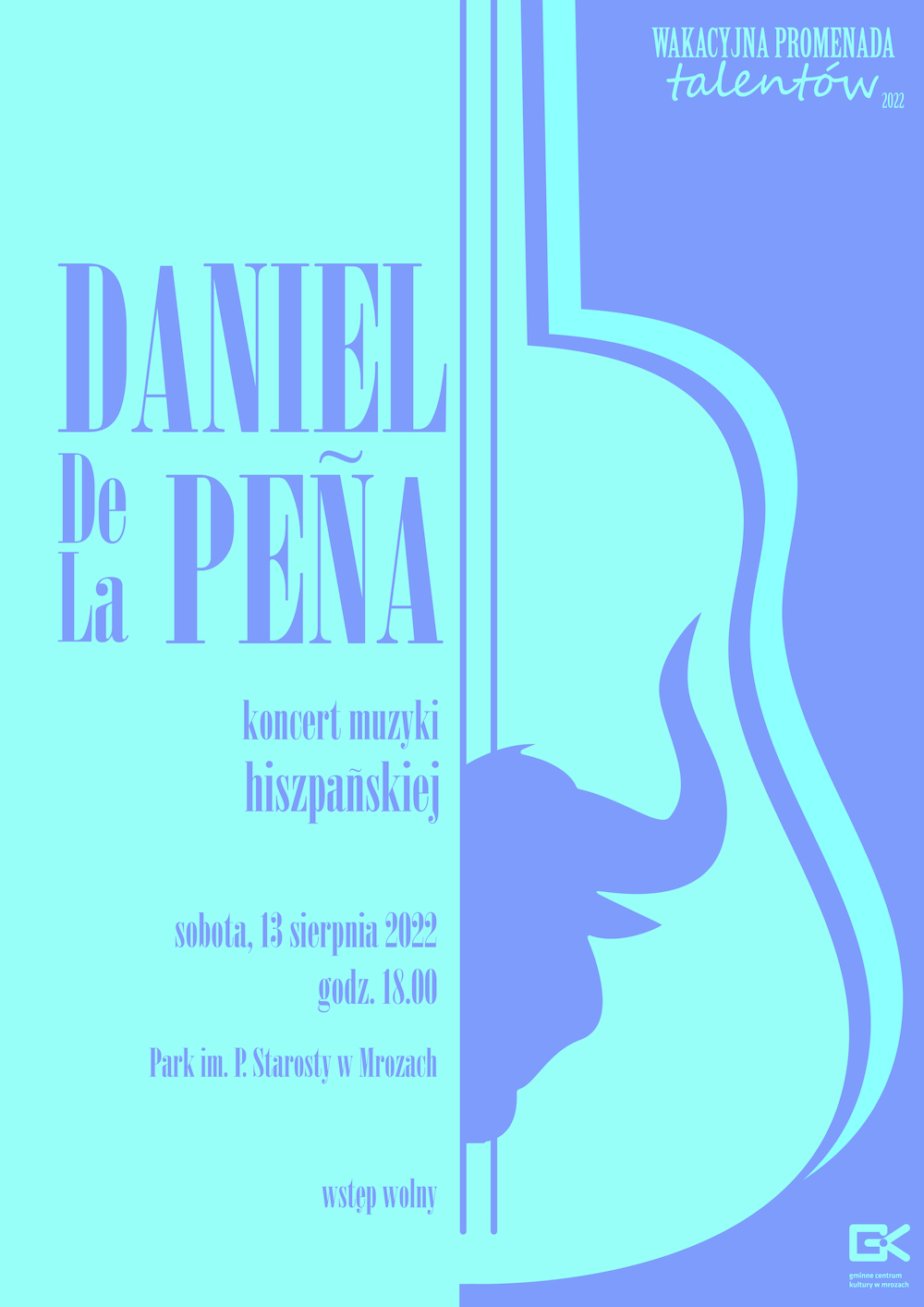 Daniel De La Peña - koncert muzyki hiszpańskiej 
