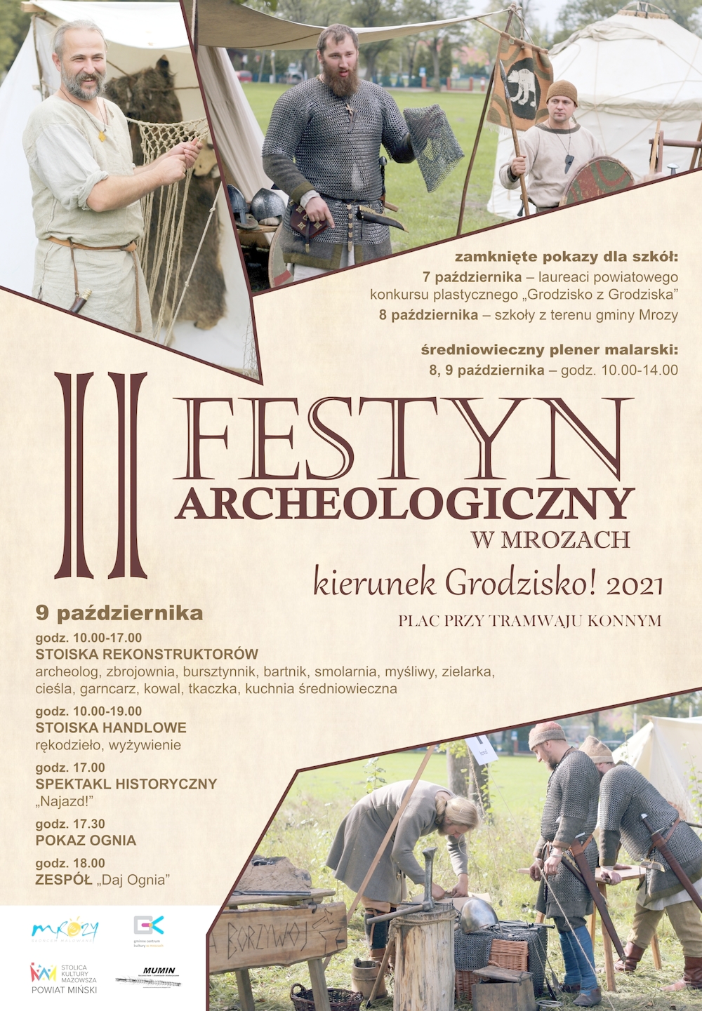 II Festyn Archeologiczny w Mrozach - "Kierunek Grodzisko!"