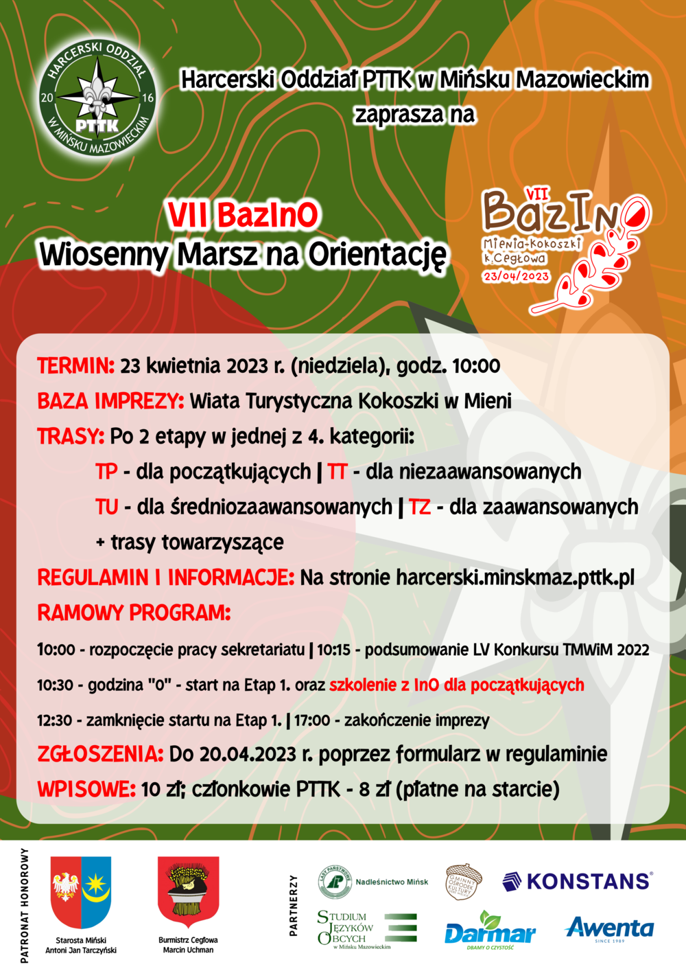 VII BazInO - Wiosenny Marsz na Orientację