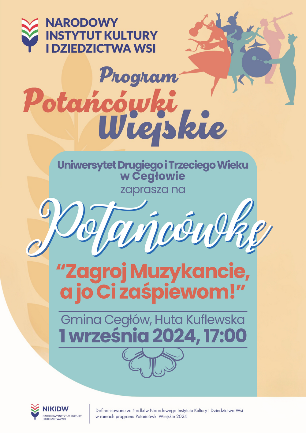 Wiejska Potańcówka “Zagroj Muzykancie, a jo Ci zaśpiewam!”