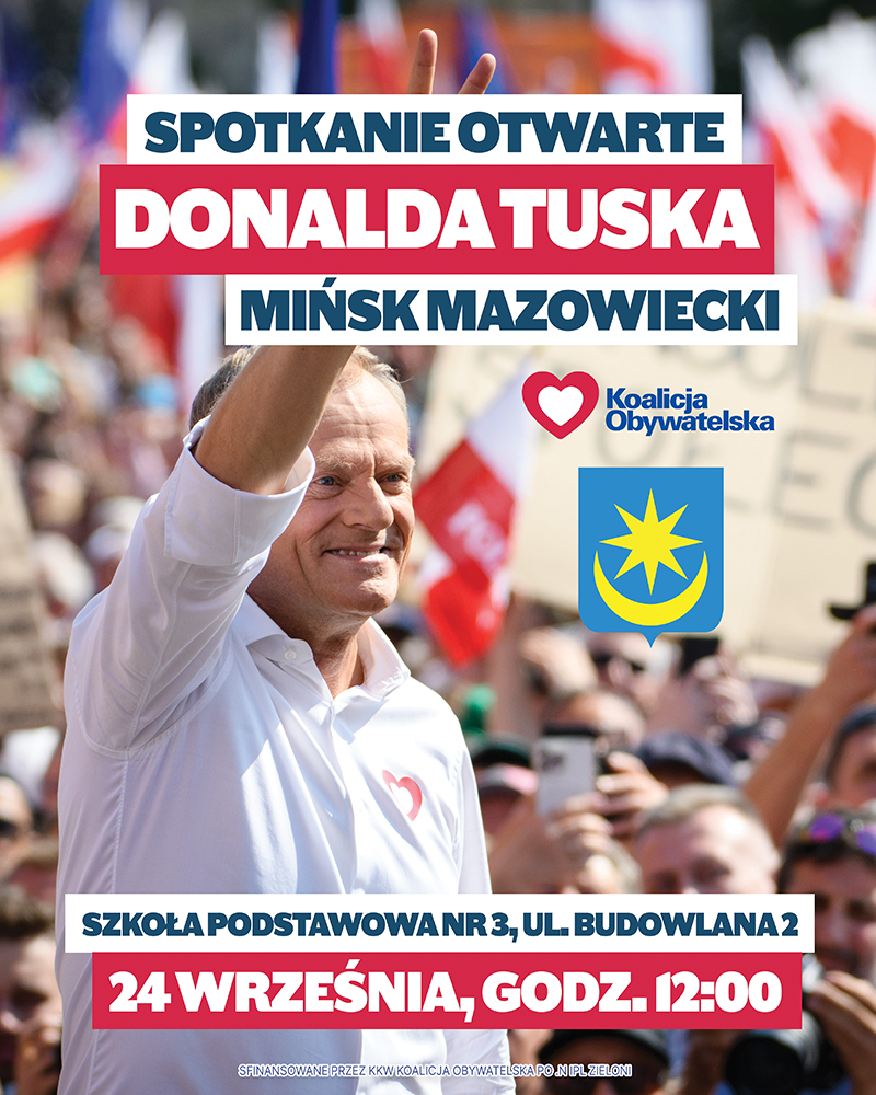 Spotkanie otwarte z Donaldem Tuskiem