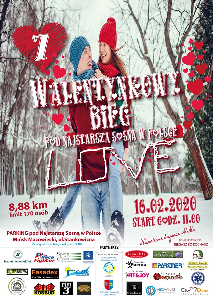 7 Walentynkowy Bieg pod Najstarszą Sosną w Polsce